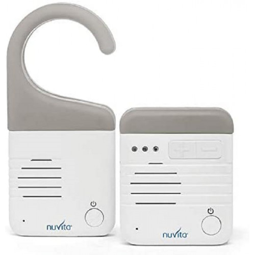 Nuvita Quadryo1 Audio Baby Monitor Wireless con 32 Canali e Alimentazione USB