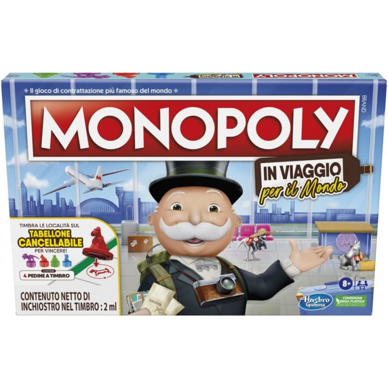 Hasbro Monopoly In Viaggio per il Mondo