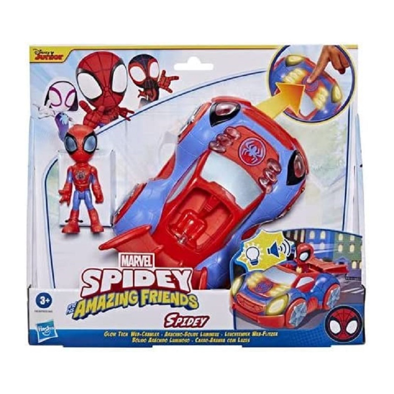 Hasbro Marvel Spidey e i suoi fantastici amici, veicolo Web-Crawler