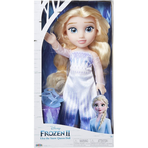 Jakks Pacific Frozen 2 Bambola Elsa Snow Queen 38 cm