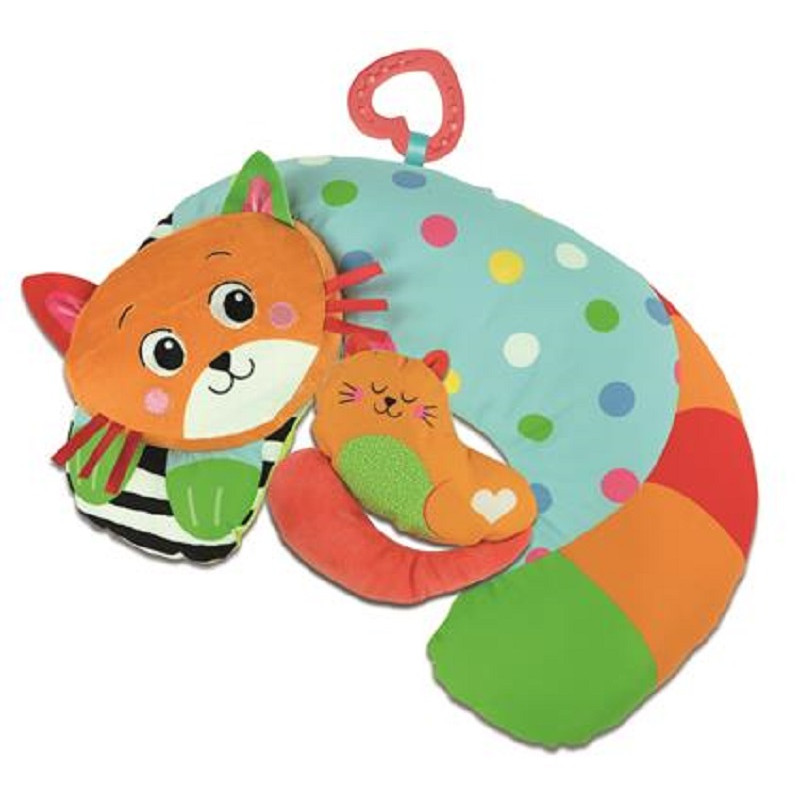 Clementoni Baby For You Prima Infanzia Kitty Cat Tummy Pillow