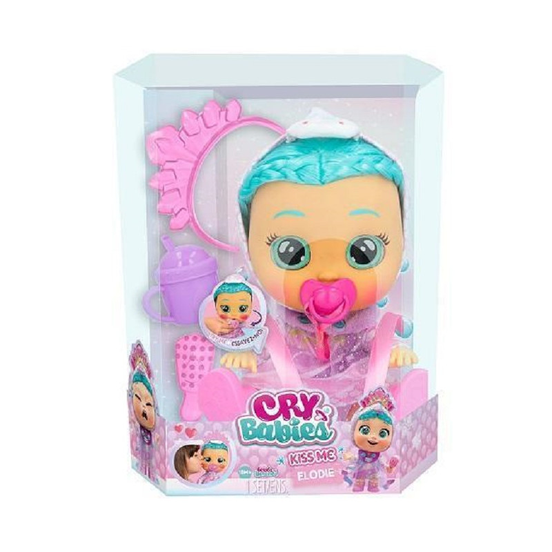 Imc Toys Cry Babies Kiss Me Elodie Bambola Interattiva