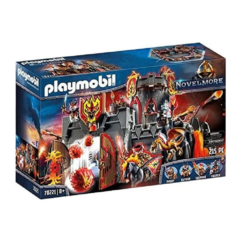 Playmobil Novelmore Fortezza dei Guerrieri di Burnham, dai 8 anni