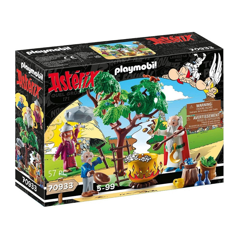 Playmobil Asterix con Calderone Getafix e Magic Potion Cauldron