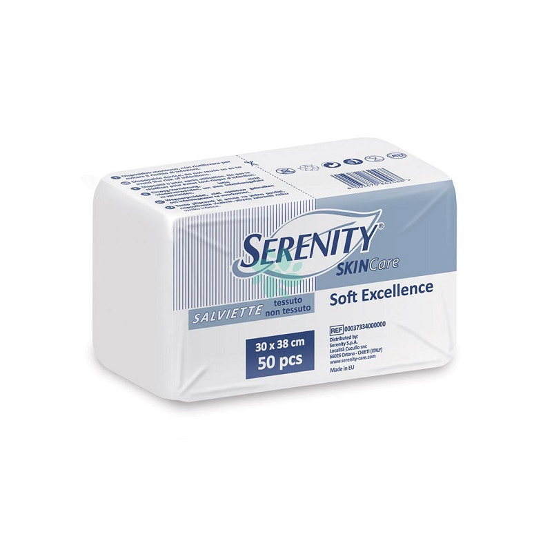 Serenity Skincare Salviette di Carta Tenderness Dimensione 30x38cm Confezione da 50Pz