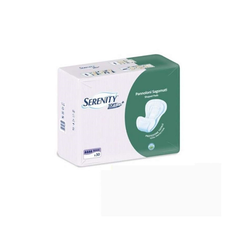 Serenity Soft Dry Pannoloni Sagomati Maxi Confezione da 30pz
