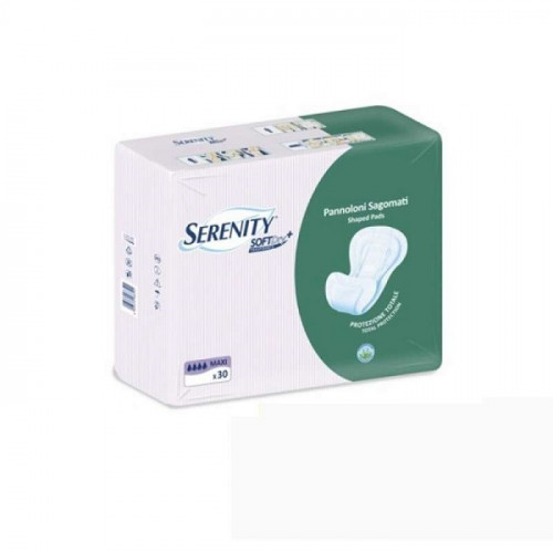 Serenity Soft Dry Pannoloni Sagomati Maxi Confezione da 30pz