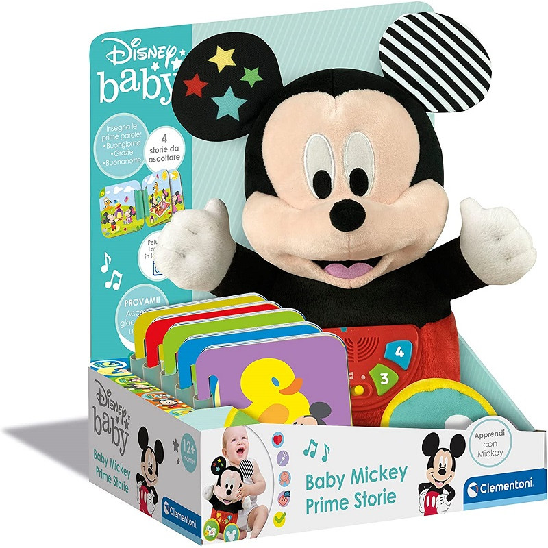 Clementoni Disney Baby Mickey Prime Racconta Storie, Storyteller, P