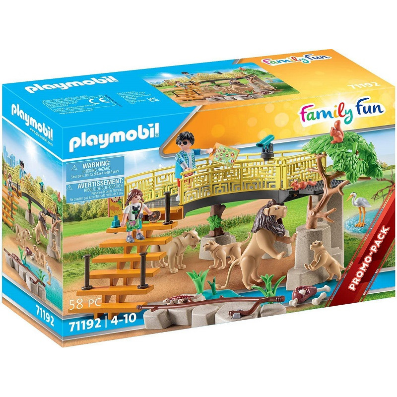 Playmobil 71192 Family Fun Recinto dei Leoni