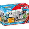 Playmobil City Life 70885 Camion smaltimento rifiuti con lampeggiante