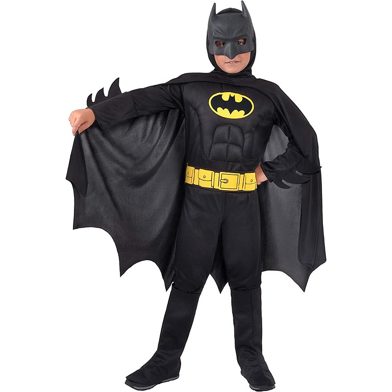 Ciao Batman Dark Knight Costume Bambino Originale DC Comics Taglia 5-7 Anni