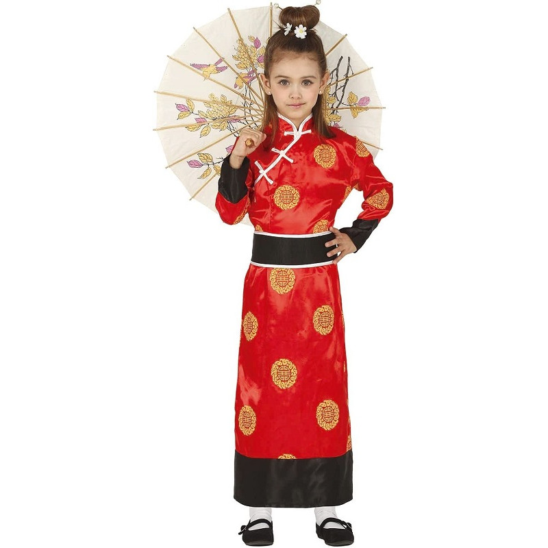 Guirca Costume da Cinese Orientale 5-6 anni