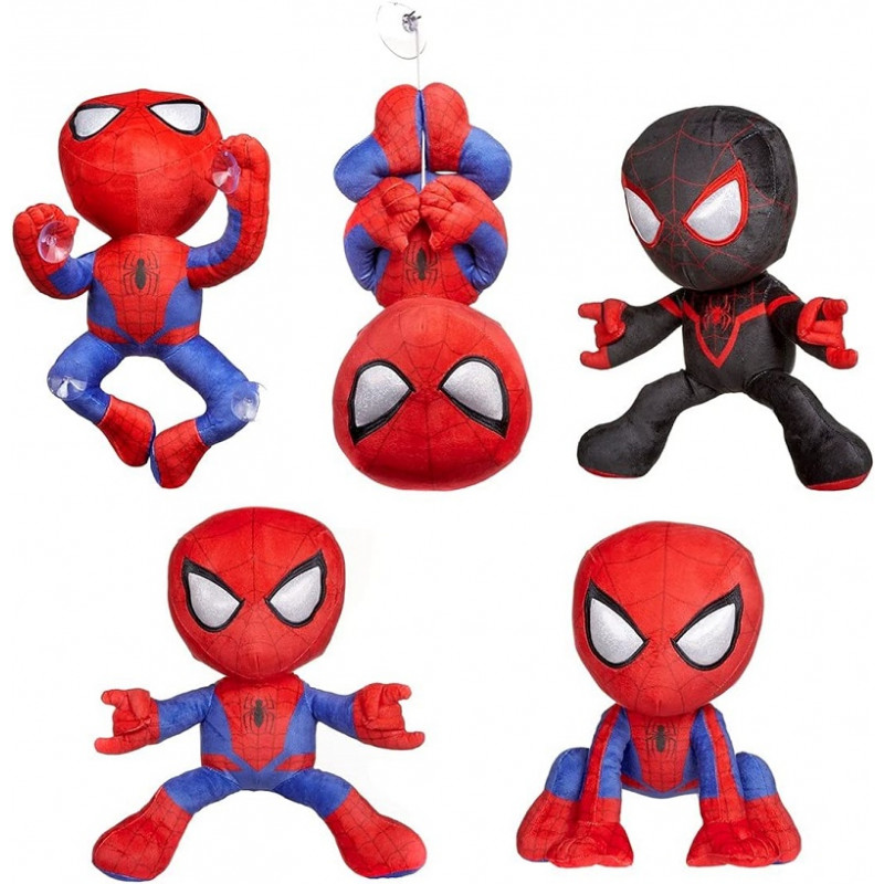 Pts Marvel Spiderman Peluche 5 Soggetti 34 cm