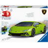 Ravensburger 3D Lamborghini Huracán Evo Verde Puzzle 108 Pezzi,