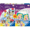 Ravensburger  Disney Princess Multipack Memory e Puzzle per Bambini Principesse