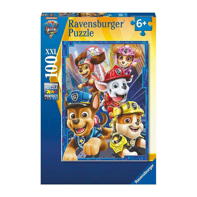 Ravensburger Paw Patrol  Puzzle per Bambini 100 Pezzi XXL