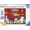 Ravensburger Puzzle Pokemon Puzzle 100 Pezzi XXL Età Consigliata 6+
