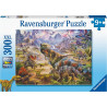 Ravensburger Giganteschi Dinosauri Puzzle 300 Pezzi XXL per Bambini Età Raccomandata 9+