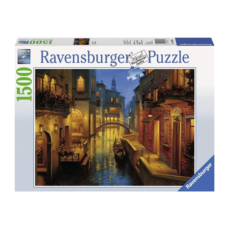 Ravensburger Canale Veneziano Puzzle Venezia 1500 Pezzi