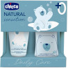 Chicco Set Cosmetico Natural Sensation con Bagno Shampoo Senza Lacrime 200 ml e Crema Corpo 150 ml p
