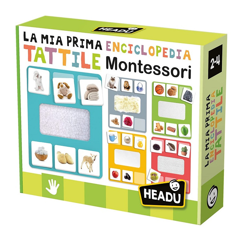 Headu La Mia Prima Enciclopedia Tattile Montessori