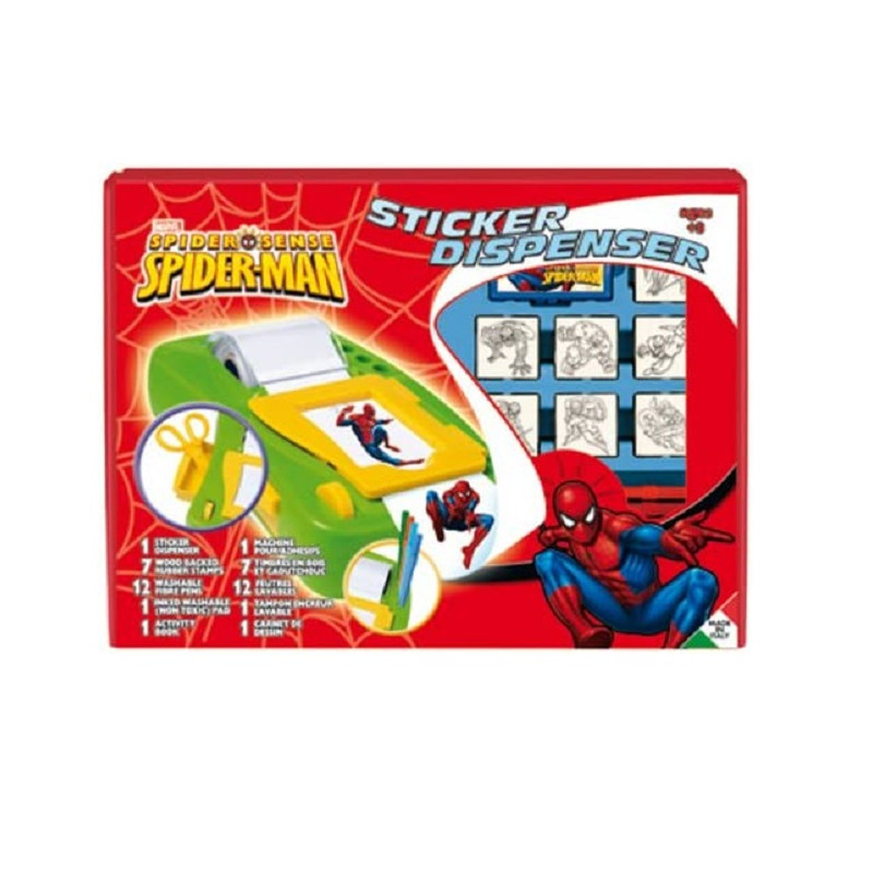 Multiprint - Sticker Machine Spider Man Adesivi