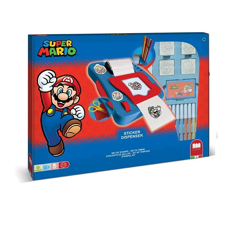 Multiprint - Sticker Machine Super Mario Bros Adesivi