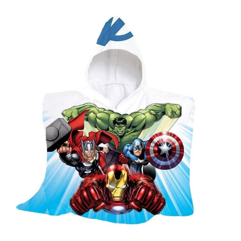Hermet Avengers Poncho Asciugamano Maxi