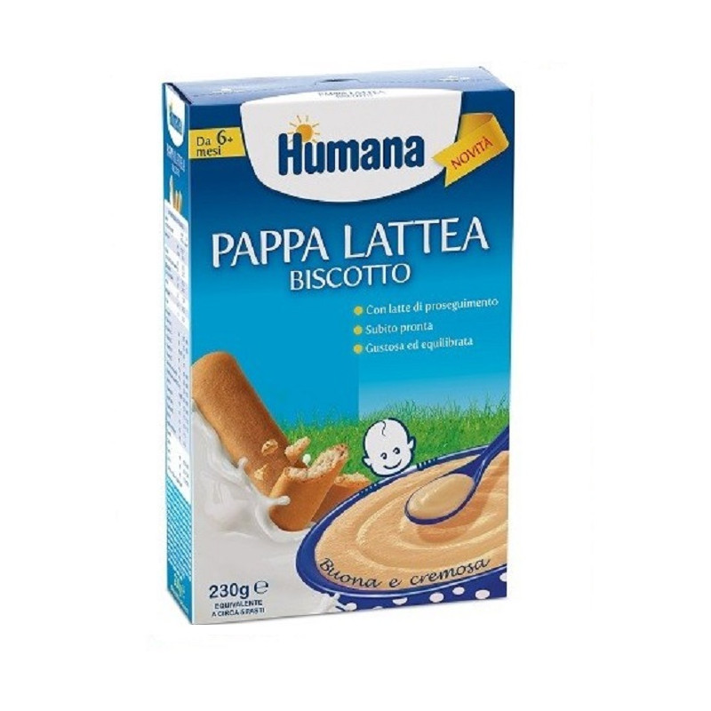 Humana Pappa Lattea Biscotto Confezione da 230 gr