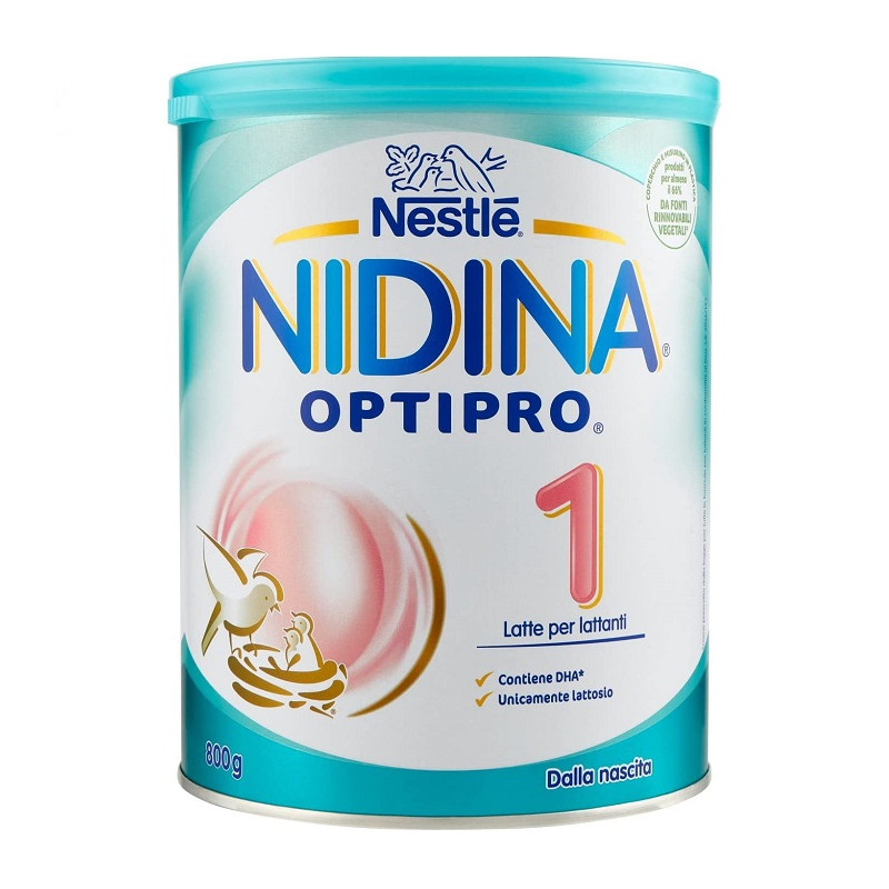 Nestlé Nidina 1 Optipro dalla Nascita Latte per Lattanti Polvere 800g