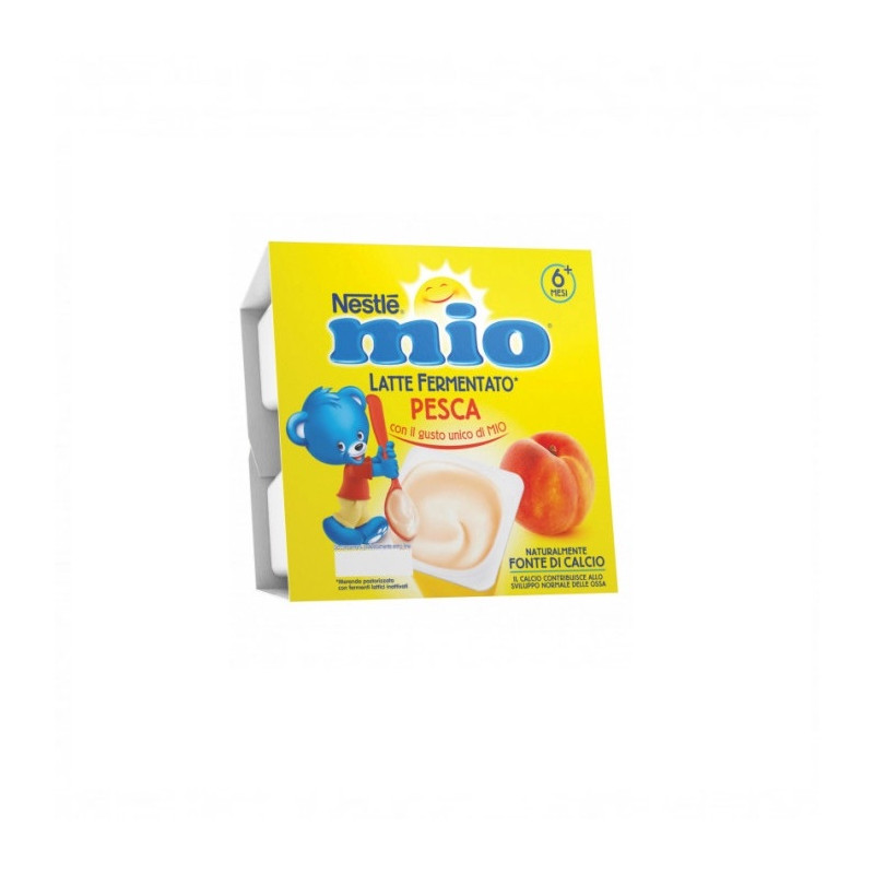 Nestle Mio Merenda Latte Pesca Offerta Confezione 4x100 gr
