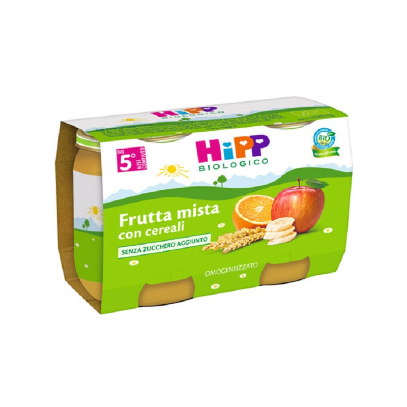 Hipp Frutta Grattuggiamela Mela Pesca Offerta 3 confezioni da 2x125gr
