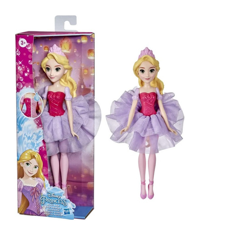 Hasbro Disney Princess Rapunzel Water Play Ballerina Acquatica