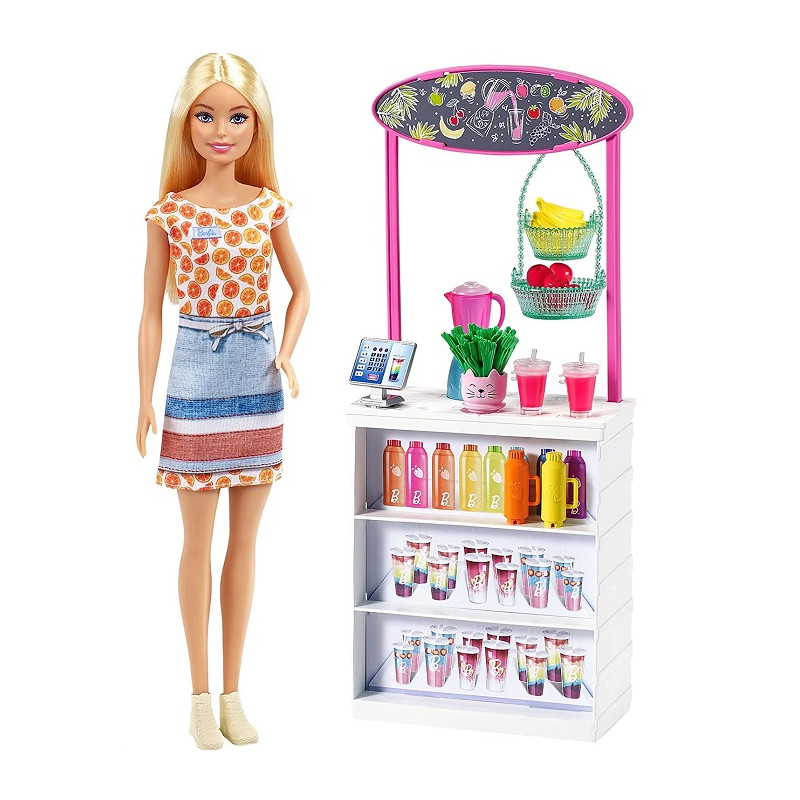 Mattel Barbie Playset Chioschetto dei Frullati e Gelati