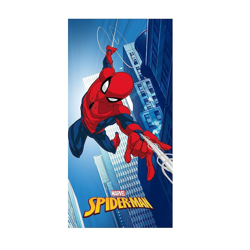 Hermet Spider Man Telo Mare in Spugna 70x140 cm