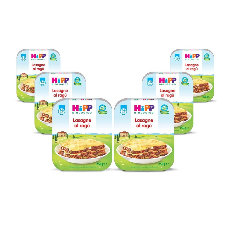 Hipp Piatto Pronto Bio Lasagne al Ragù per Bambini Confezione da 250 gr