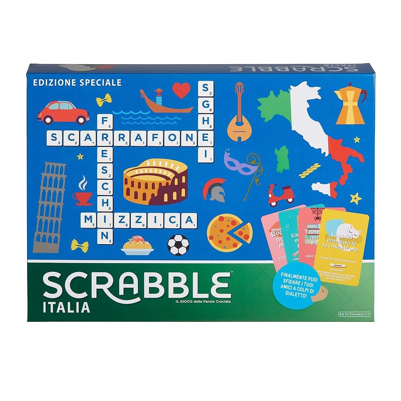 Mattel Scrabble Italia Edizione Speciale