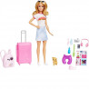 Mattel Barbie Traveller Viaggiatrice con Accessori