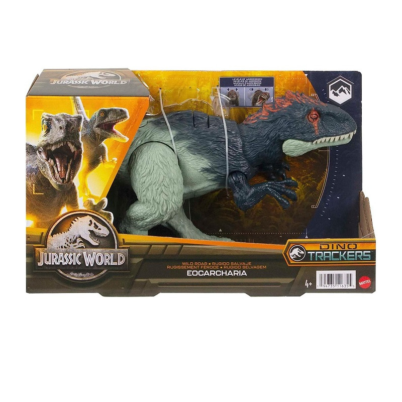 Mattel Jurassic World Ruggito Selvaggio Eocarcaria