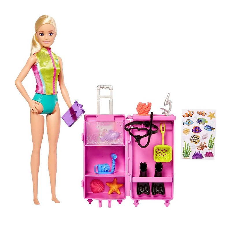 Mattel Barbie Biologa Marina Playset