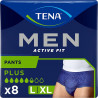 Tena Men Active Fit Pants Taglia L/XL Confezione da 8Pz