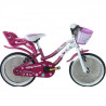 Masciaghi Bicicletta Bici Viky Taglia 14 Per Bambina 1 Velocità Bianco Rosa