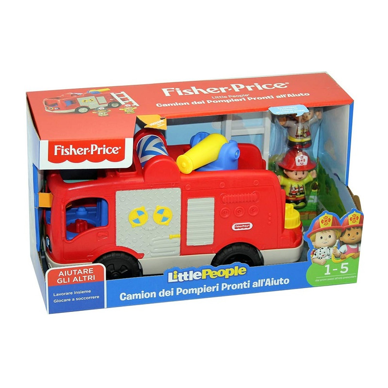 Fisher-Price Little People Camion dei Pompieri Playset