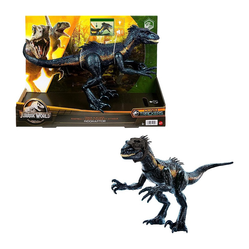 Mattel Jurassic World Indoraptor Dino Trackers