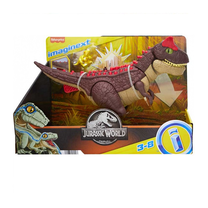 Imaginext HML42-9633 Jurassic World Carntorus Dino Spike Strike