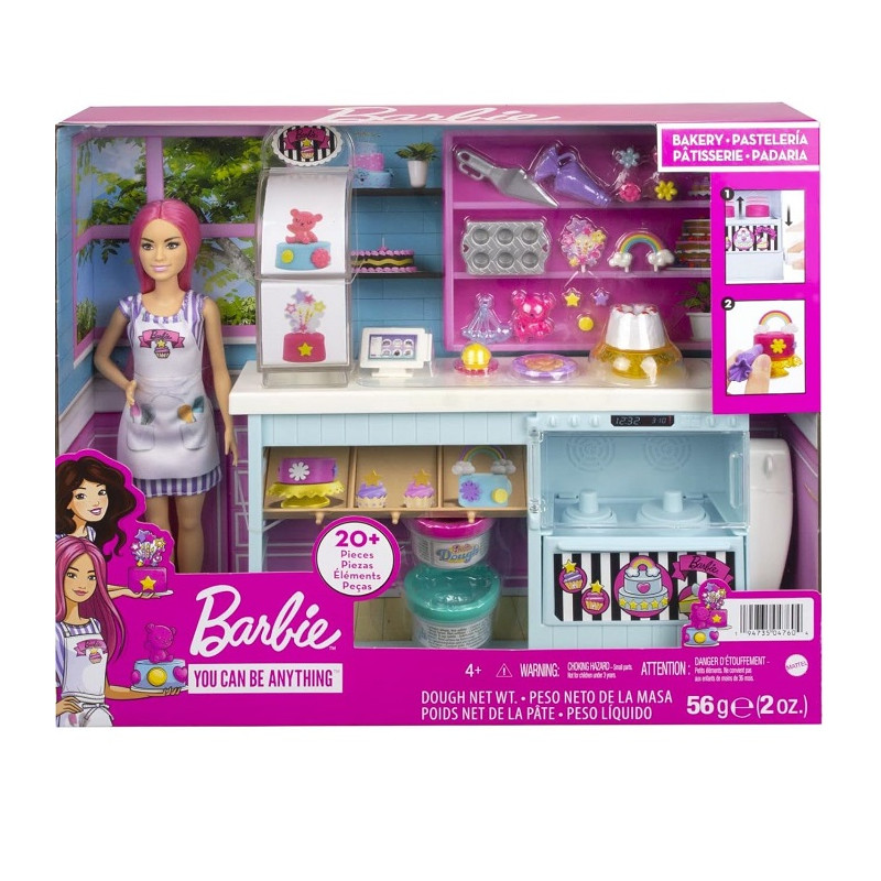 Mattel Barbie la Nuova Pasticceria Playset con Accessori TOYS ONE