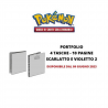 Pokemon Album 10 Pag. 4 tasche Scarlatto e Violetto 02 Evoluzioni a Paldea