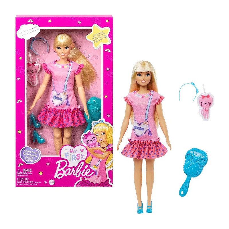 Mattel Barbie La Mia Prima Barbie Bionda 34 cm