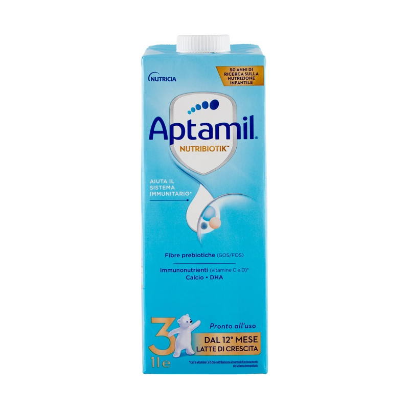 Aptamil Nutribiotik 3 Latte Liquido Offerta 4 Confezioni da 1 Litro