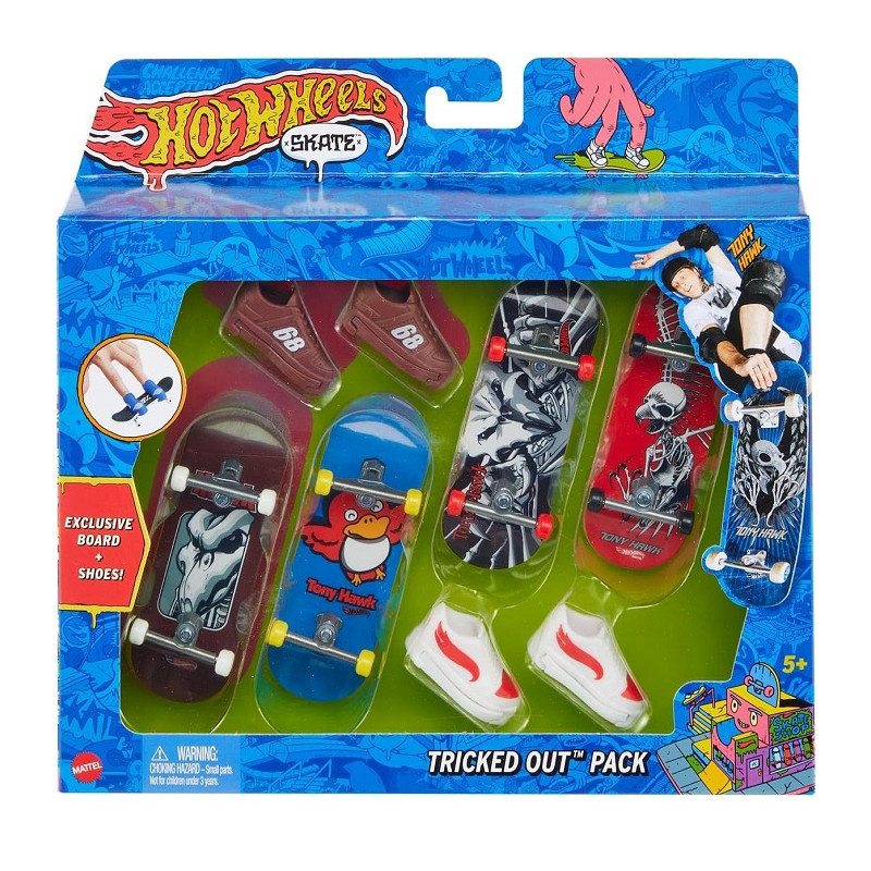 Mattel Hot Wheels Skate Tricked Out Pack